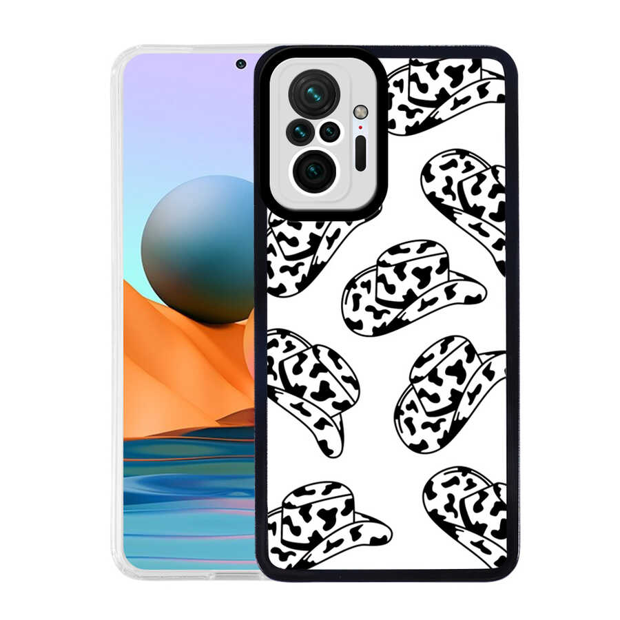 Xiaomi Redmi Note 10 Pro Kılıf NXXA M-Fit Desenli Kapak-Hat No5