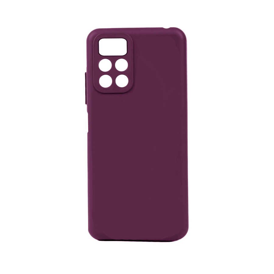 Xiaomi Redmi Note 11 Global Kılıf NXXA Biye Silikon-Mor