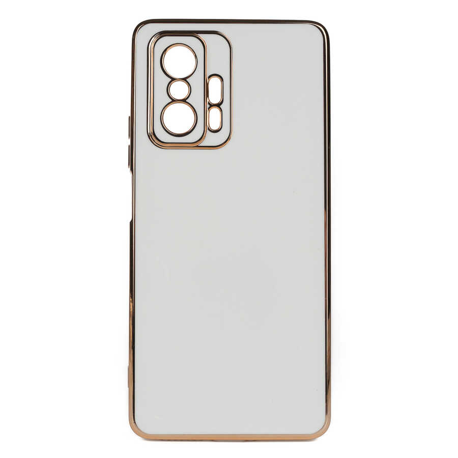 Xiaomi Mi 11T Pro 5G Kılıf NXXA Bark Kapak-Beyaz