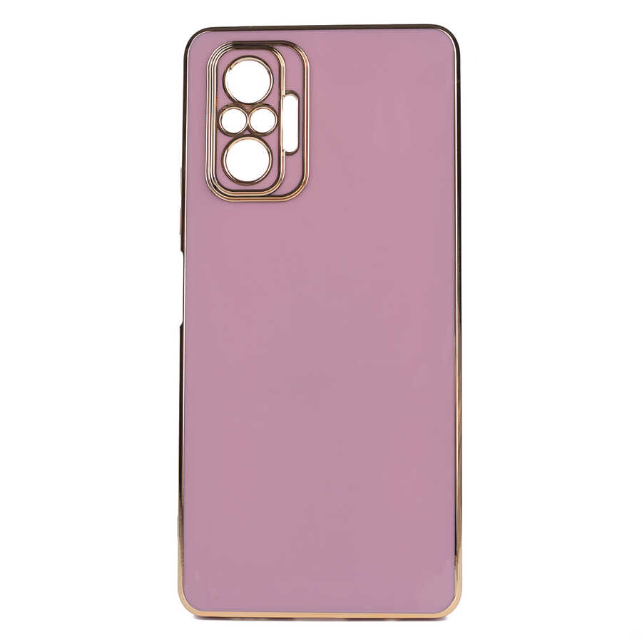 Xiaomi Redmi Note 10 Pro Kılıf NXXA Bark Kapak-Mor