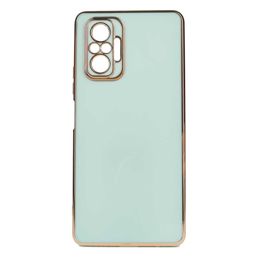 Xiaomi Redmi Note 10 Pro Kılıf NXXA Bark Kapak-Açık Yeşil