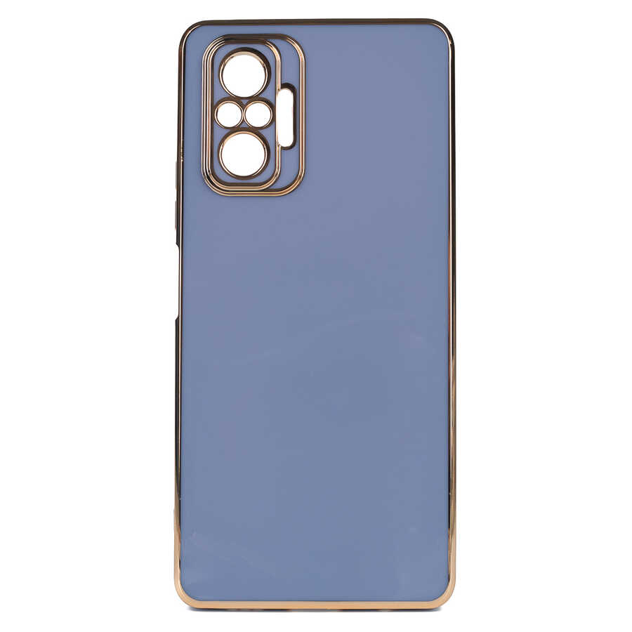 Xiaomi Redmi Note 10 Pro Kılıf NXXA Bark Kapak-Mavi Açık