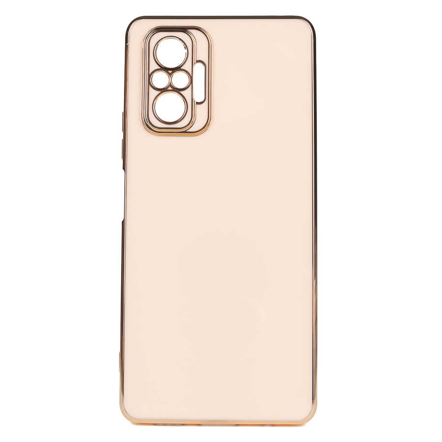 Xiaomi Redmi Note 10 Pro Kılıf NXXA Bark Kapak-Rose Gold