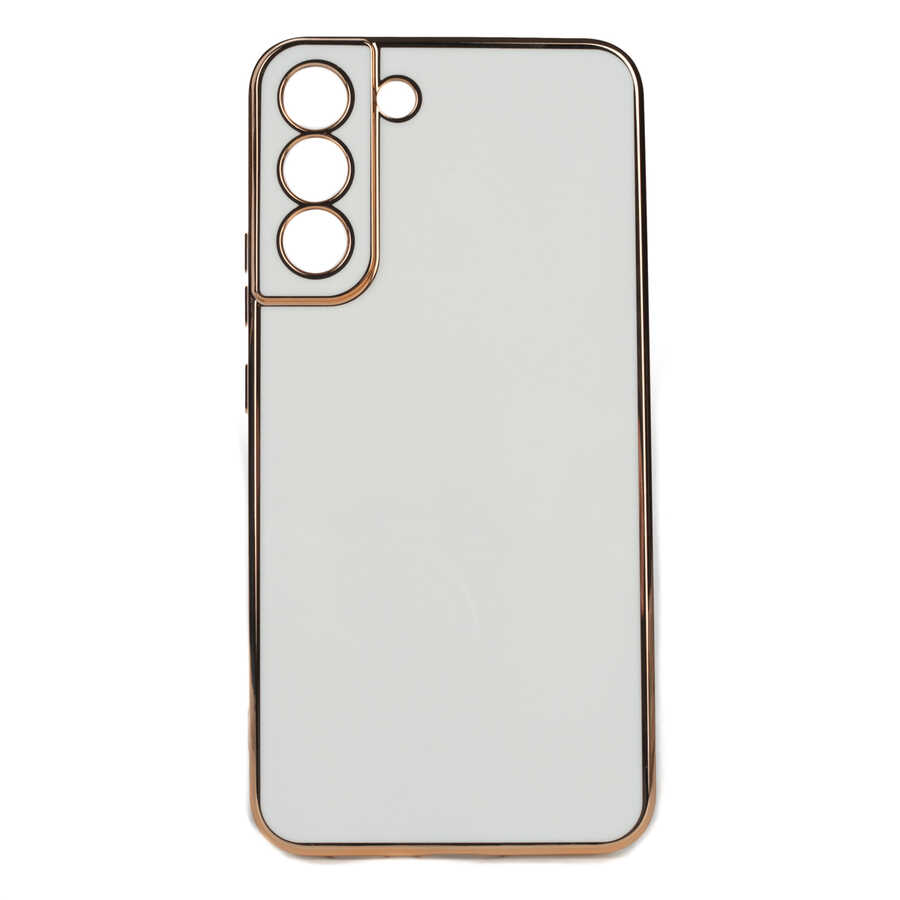 Galaxy S22 Plus Kılıf NXXA Bark Kapak-Beyaz