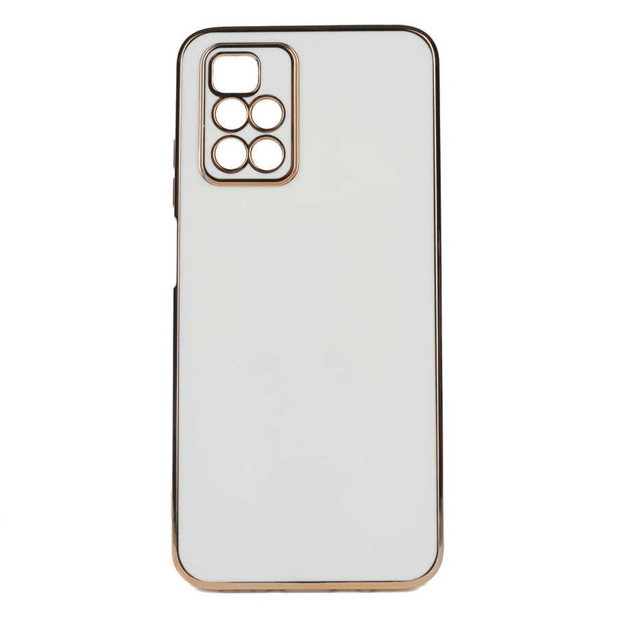 Xiaomi Redmi 10 Kılıf NXXA Bark Kapak-Beyaz