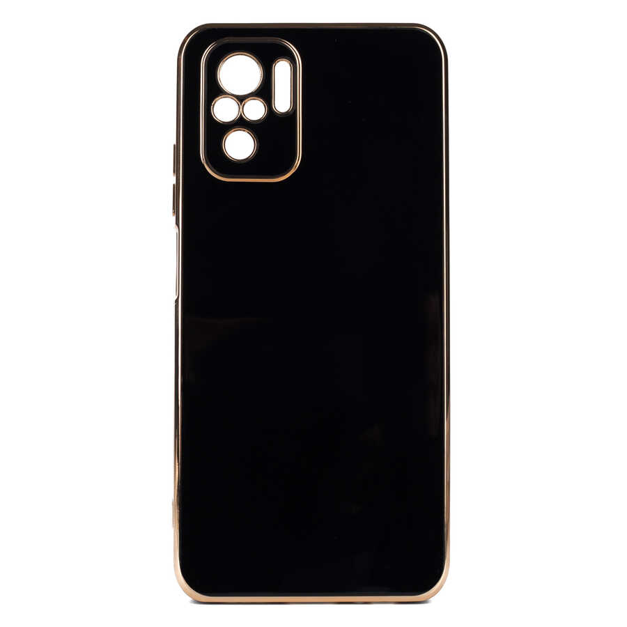 Xiaomi Redmi Note 10S Kılıf NXXA Bark Kapak-Siyah