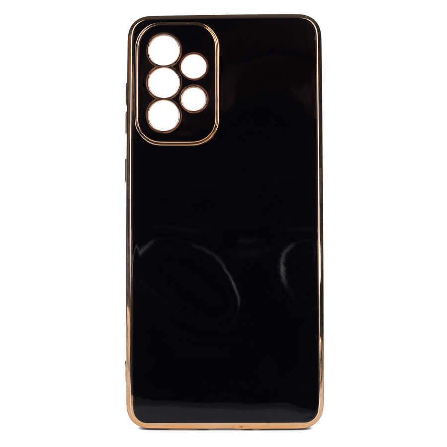 Galaxy A73 Kılıf NXXA Bark Kapak-Siyah
