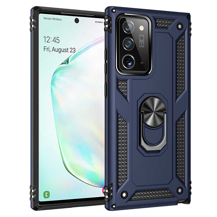 Galaxy Note 20 Ultra Kılıf NXXA Vega Kapak-Mavi