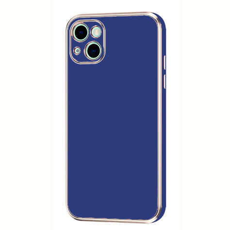 iPhone 13 Uyumlu NXXA Bark Kapak-Lacivert