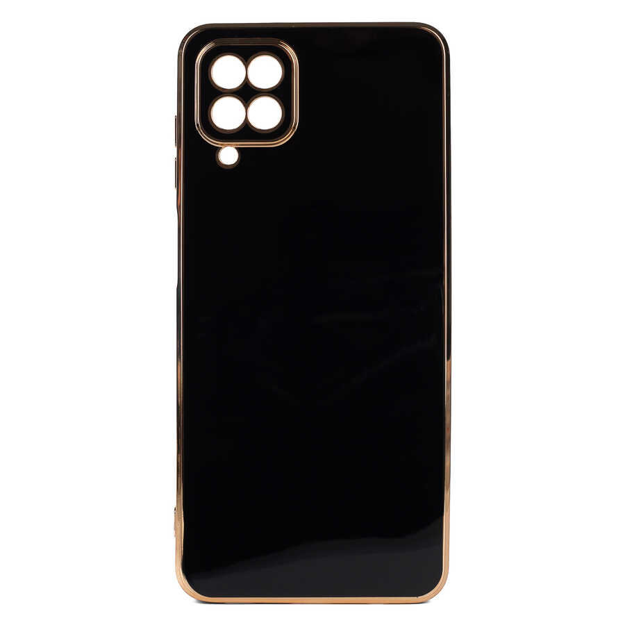 Galaxy A22 4G Kılıf NXXA Bark Kapak-Siyah