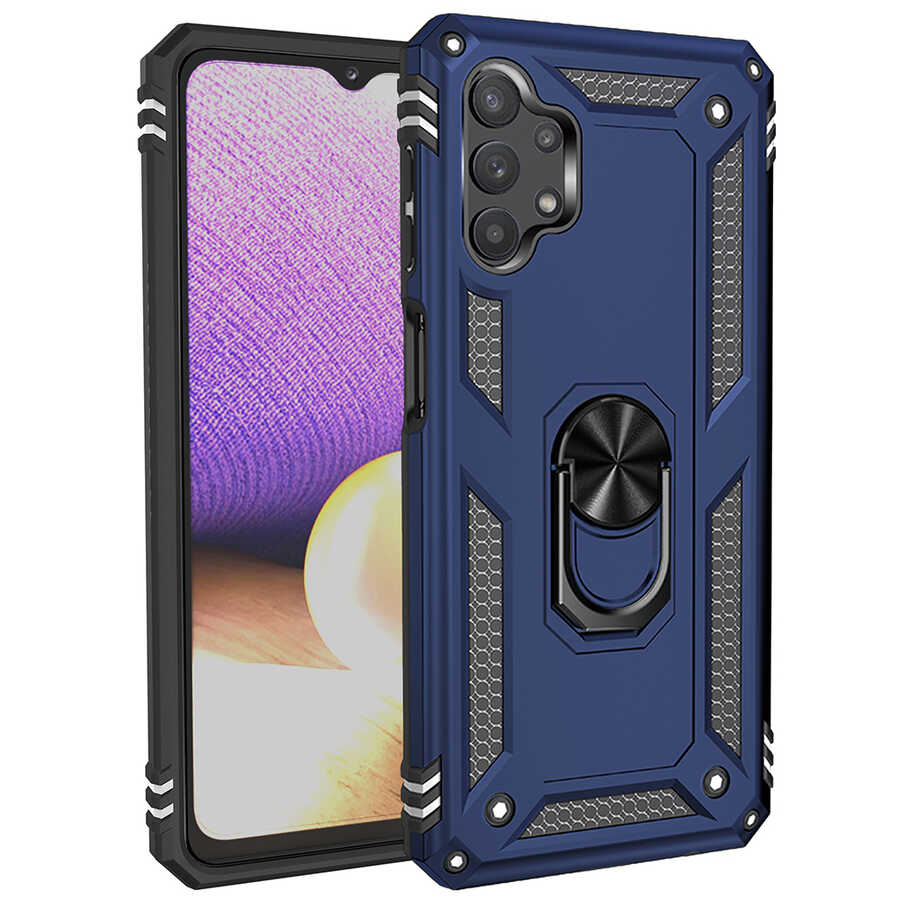 Galaxy A23 Kılıf NXXA Vega Kapak-Mavi