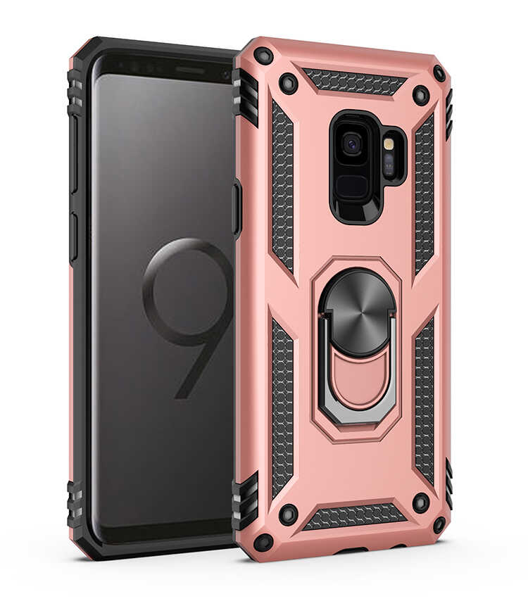 Galaxy S9 Kılıf NXXA Vega Kapak-Rose Gold