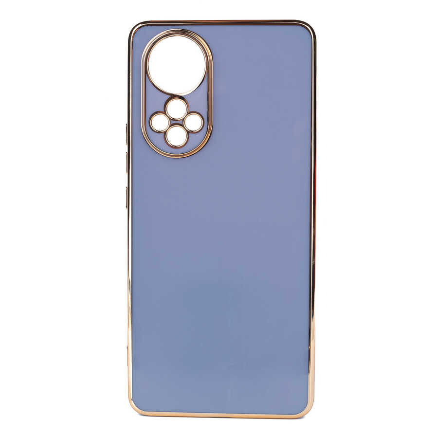 Huawei Honor 50 Kılıf NXXA Bark Kapak-Mavi Açık