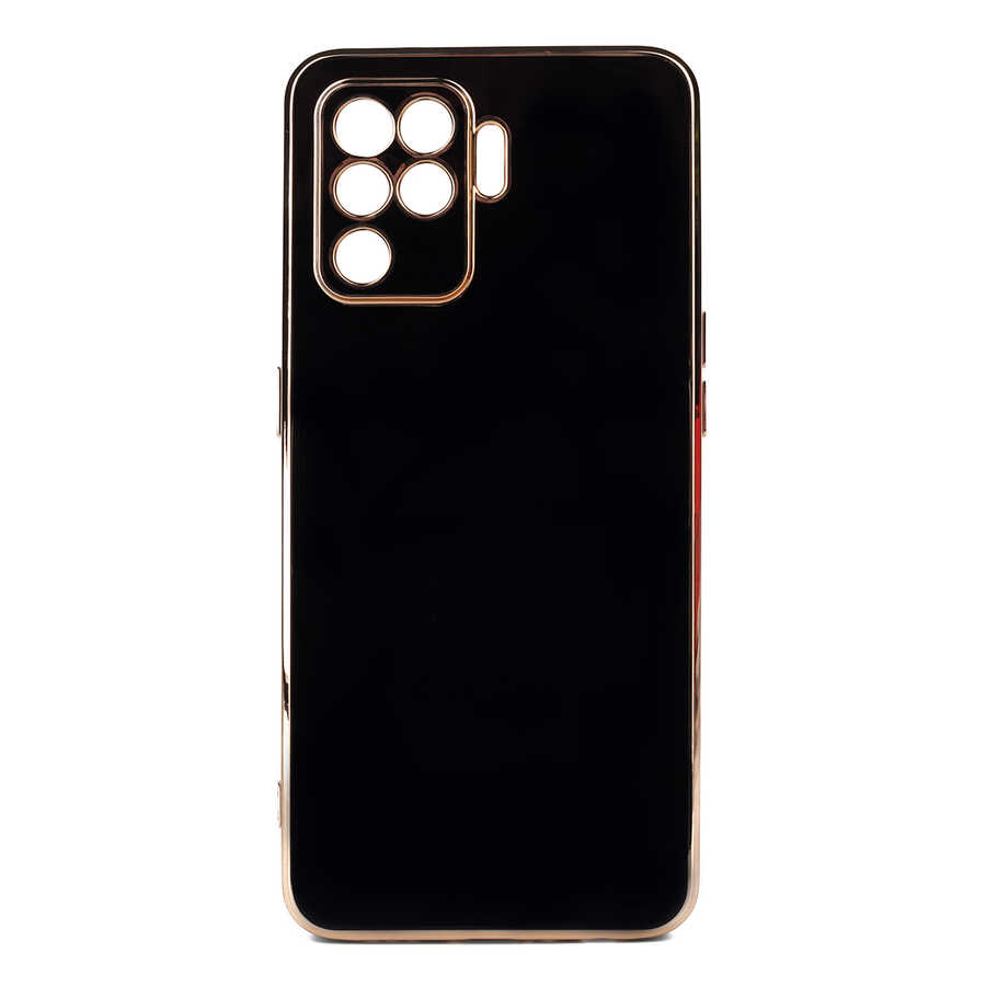 Oppo Reno 5 Lite Kılıf NXXA Bark Kapak-Siyah