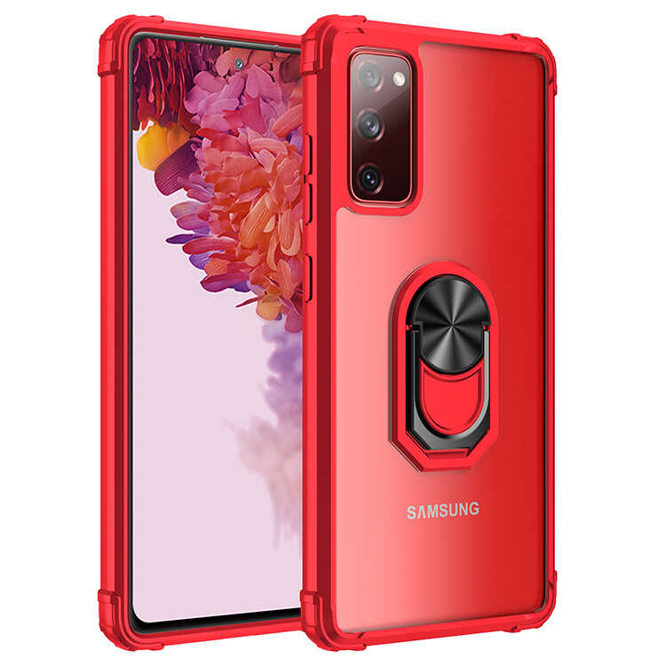 Galaxy S20 FE Kılıf NXXA Mola Kapak-Kırmızı