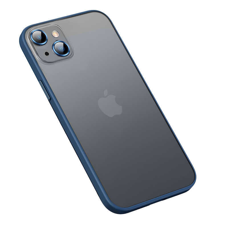 iPhone 13 Kılıf NXXA Retro Kapak-Lacivert