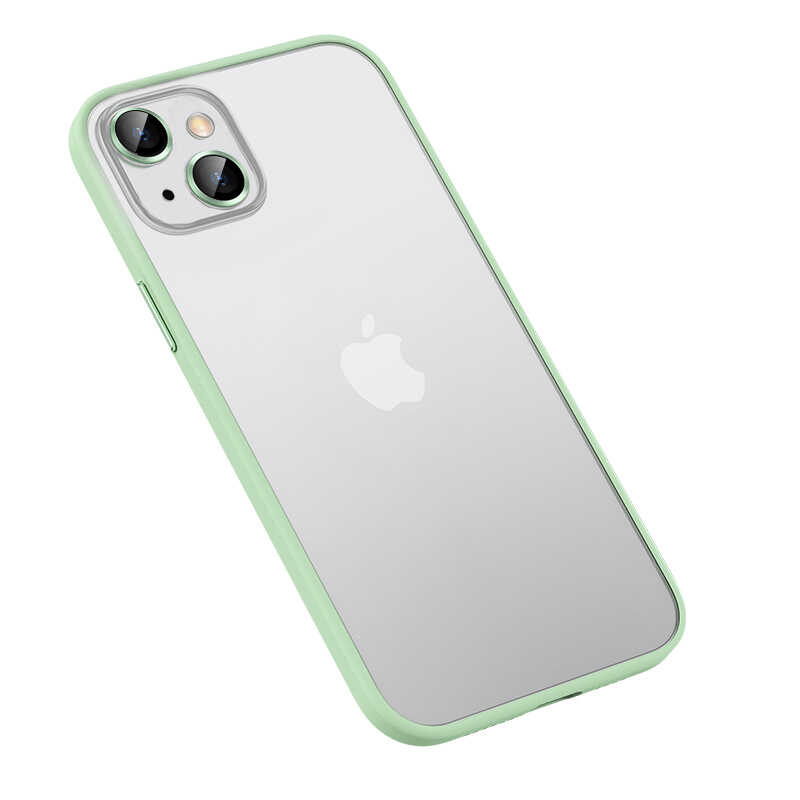 iPhone 13 Kılıf NXXA Retro Kapak-Yeşil