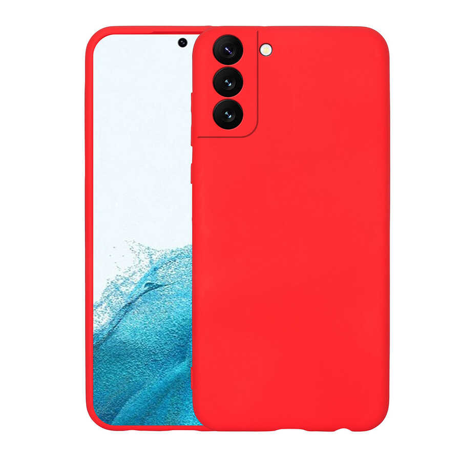 Galaxy S22 Kılıf NXXA Mara LaAAKan Kapak-Kırmızı