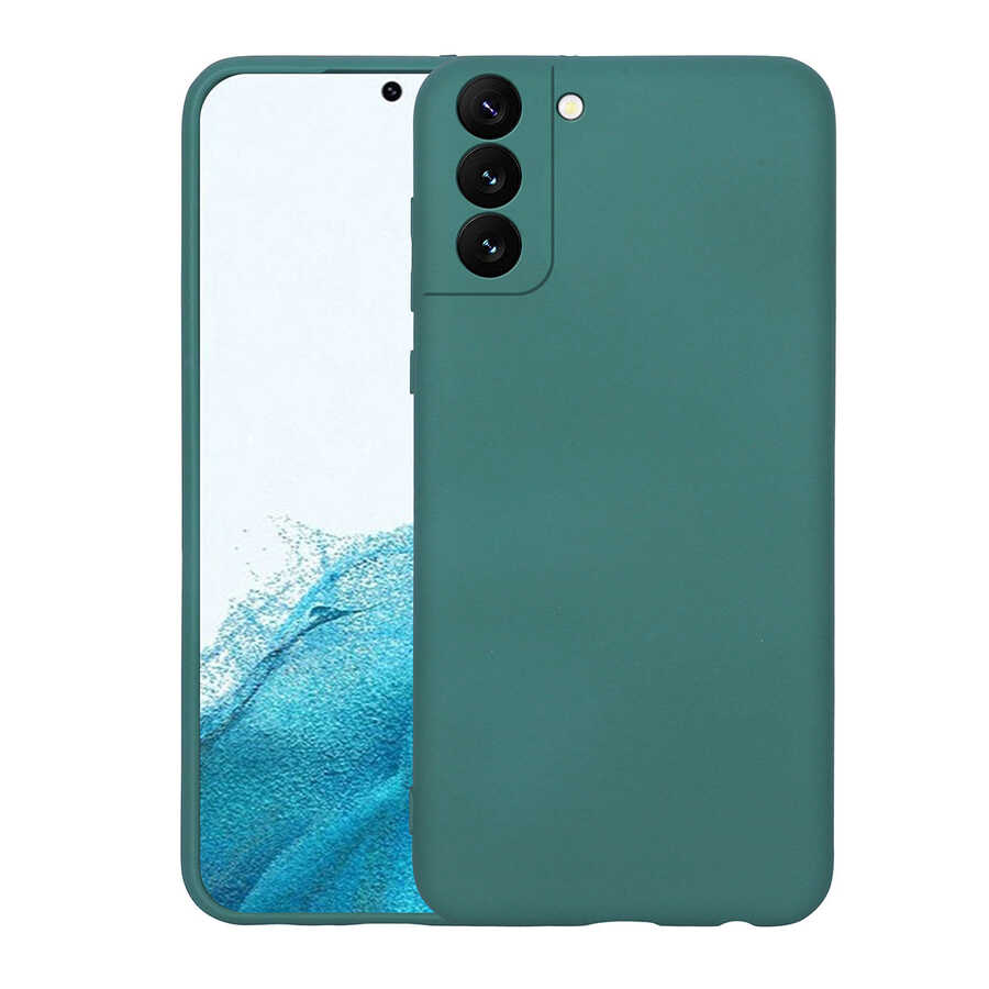 Galaxy S22 Plus Kılıf NXXA Mara LaAAKan Kapak-Koyu Yeşil