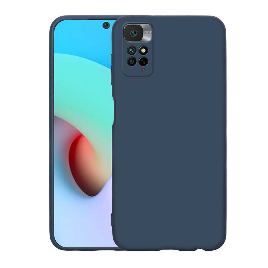 Xiaomi Redmi Note 11 Global Kılıf NXXA Mara LaAAKan Kapak-Lacivert