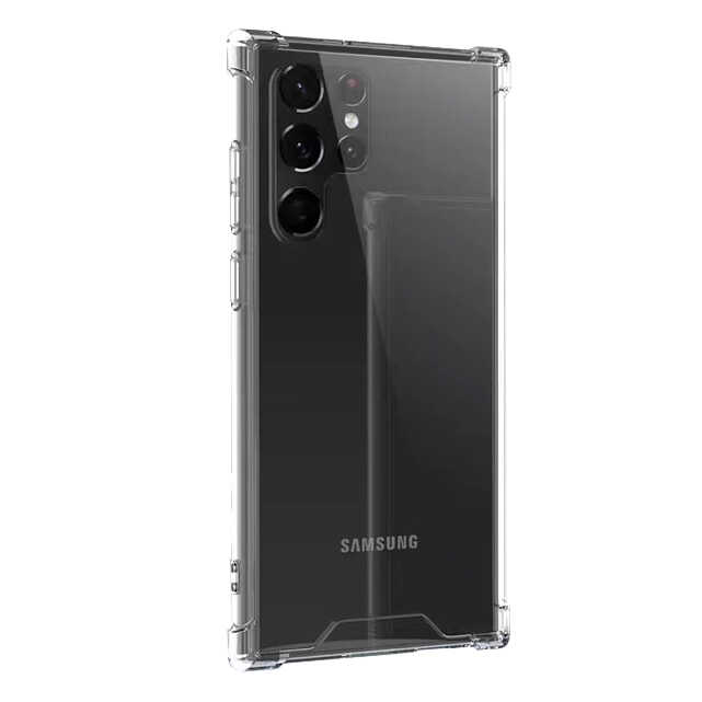 Galaxy S22 Ultra Kılıf NXXA Nitro Anti Shock Silikon-Renksiz