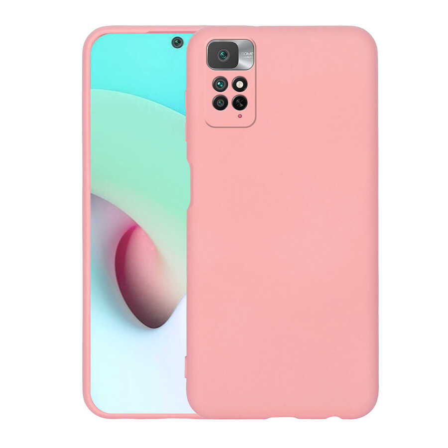 Xiaomi Redmi Note 11S Global Kılıf NXXA Mara LaAAKan Kapak-Pembe Açık