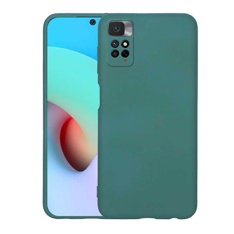 Xiaomi Redmi Note 11 Pro 5G Kılıf NXXA Mara LaAAKan Kapak-Koyu Yeşil