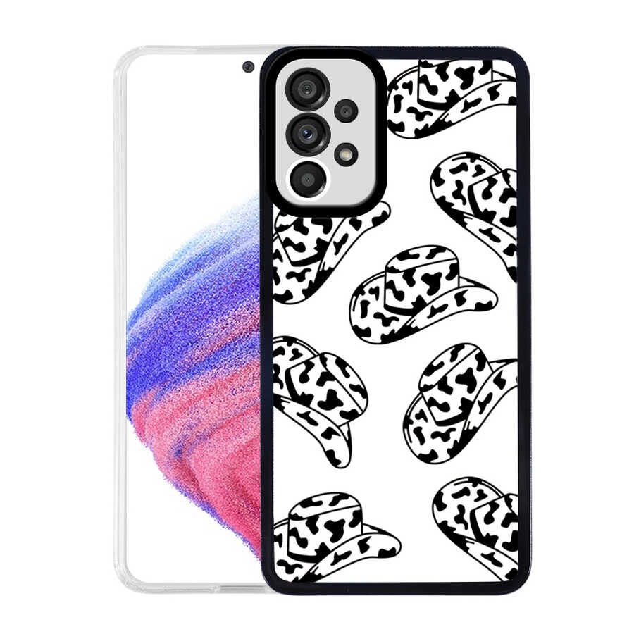 Galaxy A23 Kılıf NXXA M-Fit Desenli Kapak-Hat No5