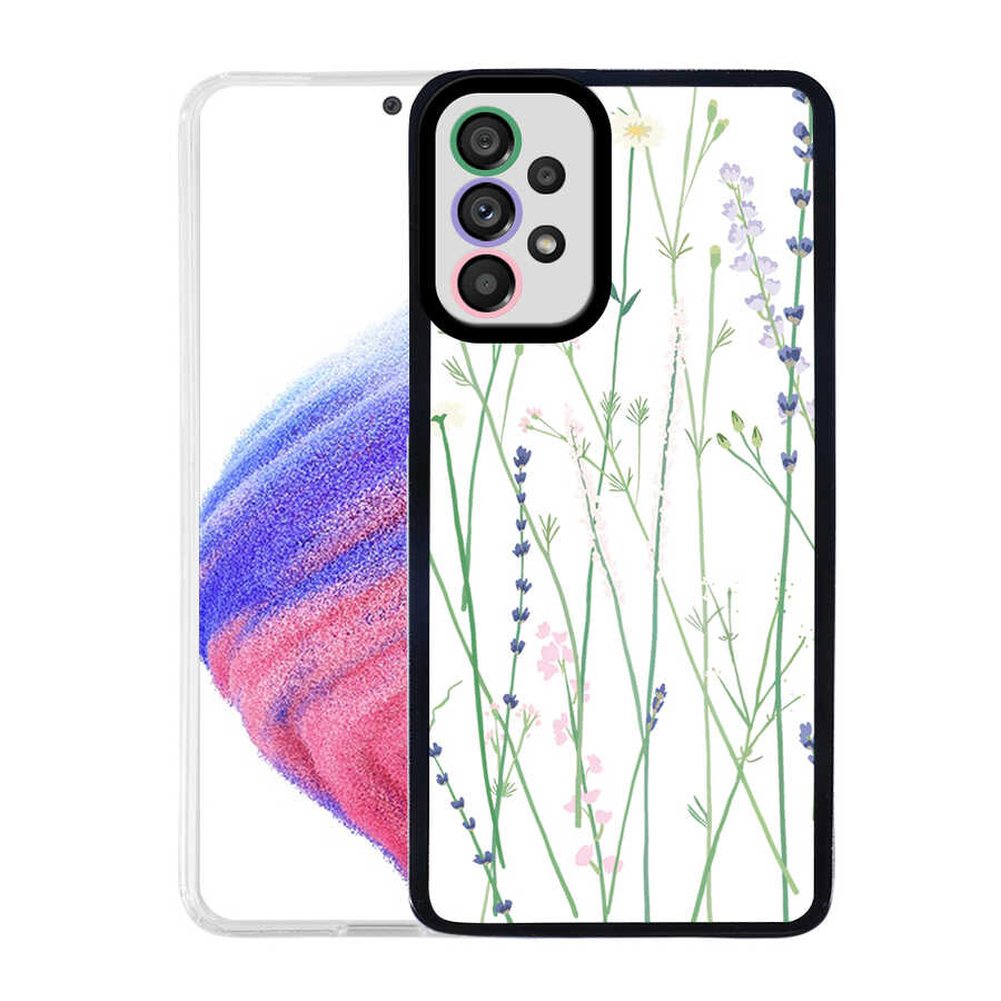Galaxy A33 5G Kılıf NXXA M-Fit Desenli Kapak-Flower No4