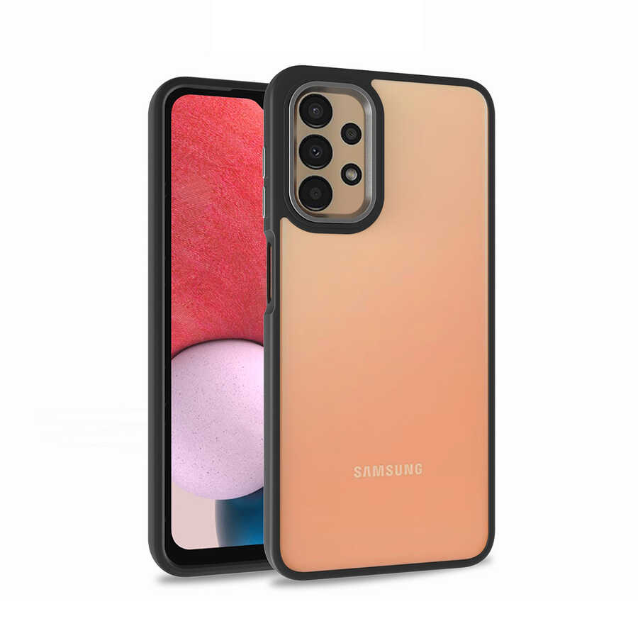 Galaxy A53 5G Kılıf NXXA Flora Kapak-Siyah