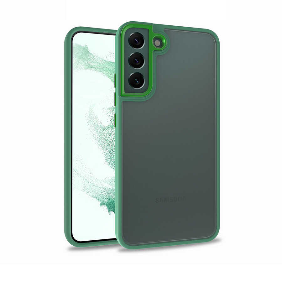 Galaxy S22 Plus Kılıf NXXA Flora Kapak-Yeşil
