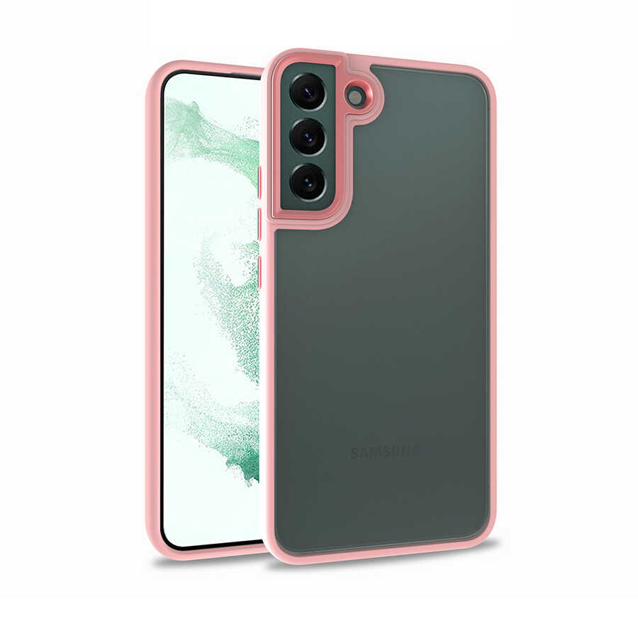 Galaxy S22 Plus Kılıf NXXA Flora Kapak-Rose Gold