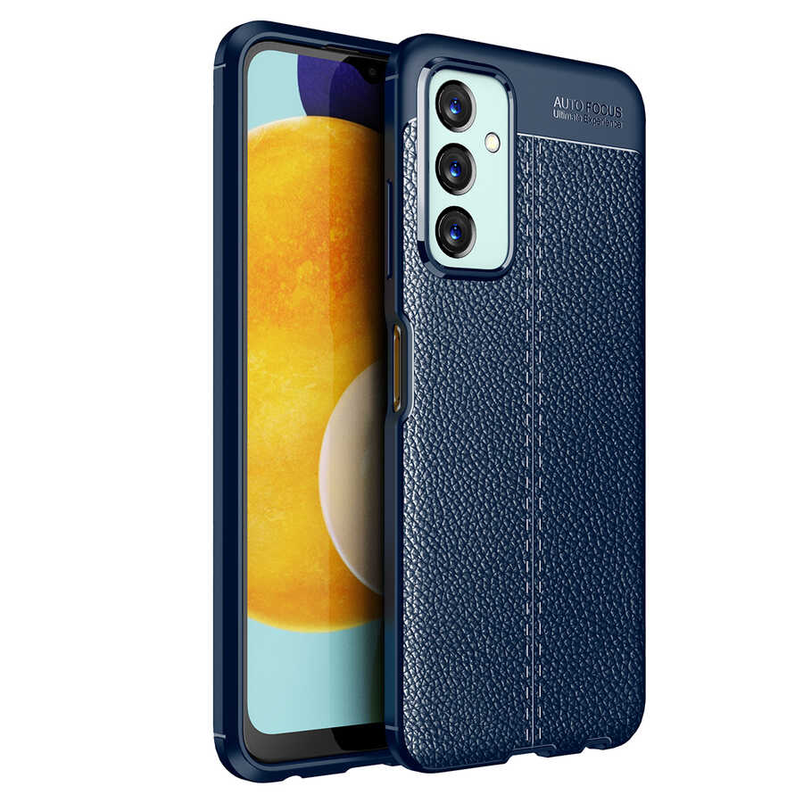 Galaxy M23 Kılıf NXXA Niss Silikon Kapak-Lacivert