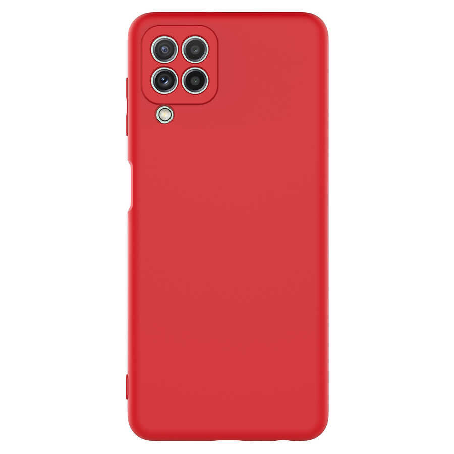 Galaxy A22 4G Kılıf NXXA Mara LaAAKan Kapak-Kırmızı