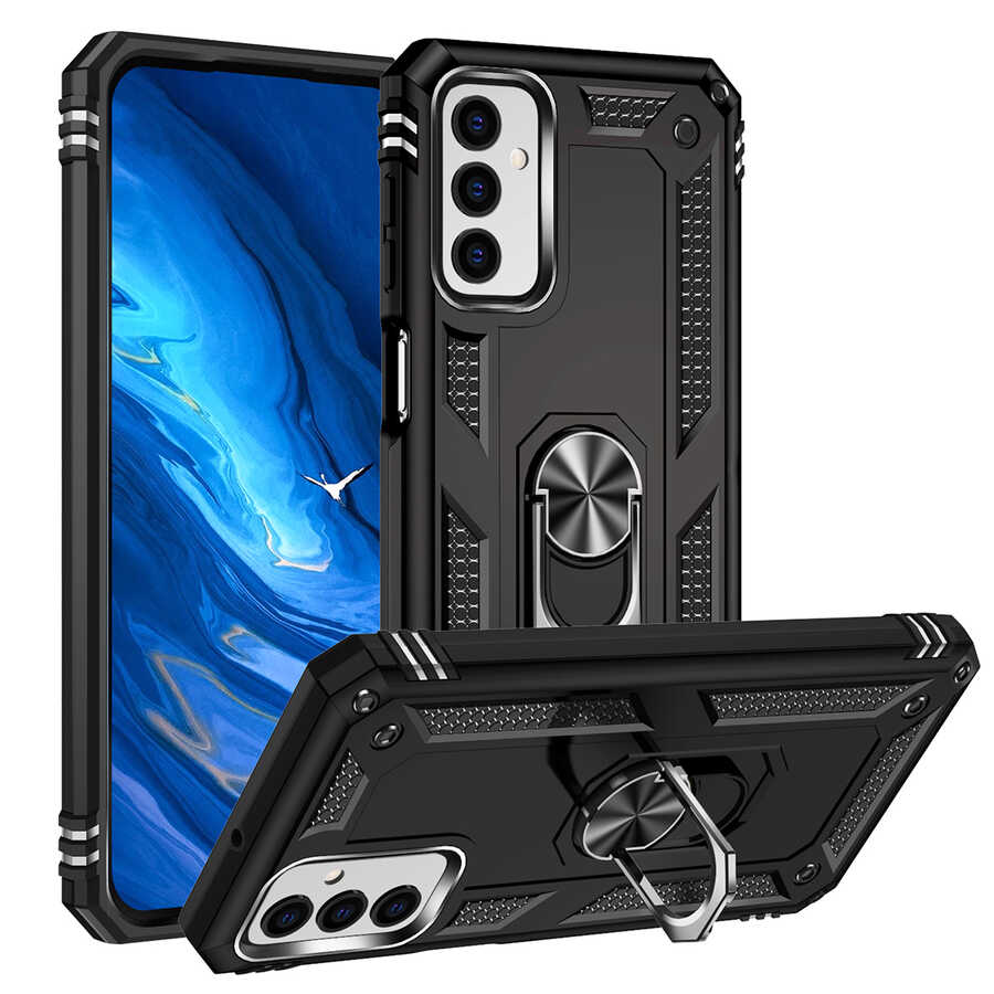 Galaxy M23 Kılıf NXXA Vega Kapak-Siyah