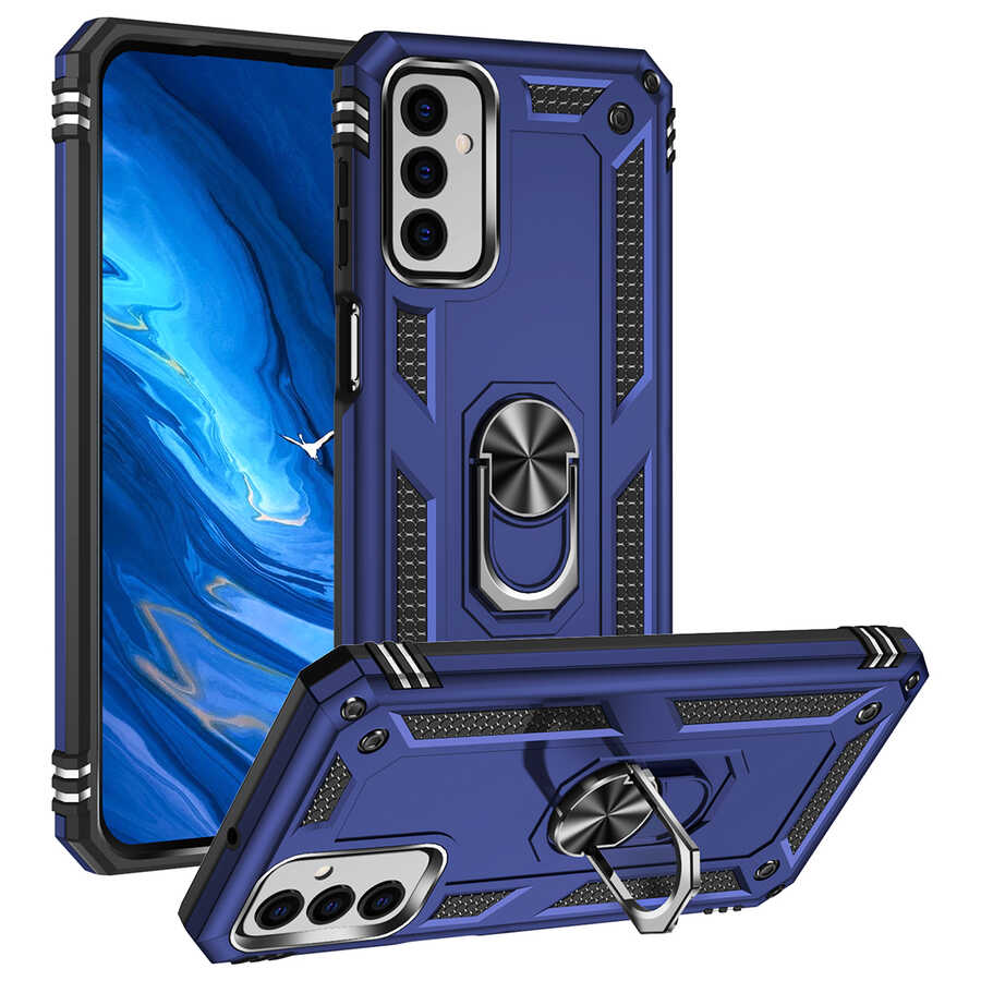 Galaxy M23 Kılıf NXXA Vega Kapak-Mavi