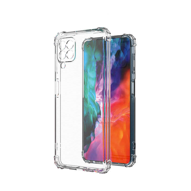 Galaxy M33 Kılıf NXXA Kamera Korumalı Nitro Anti Shock Silikon-Renksiz