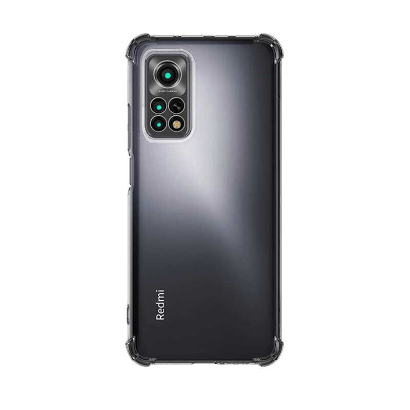 Xiaomi Redmi Note 11 Global Kılıf NXXA Kamera Korumalı Nitro Anti Shock Silikon-Renksiz