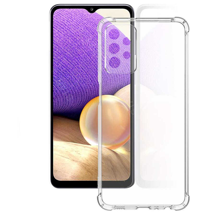 Galaxy A23 Kılıf NXXA Kamera Korumalı Nitro Anti Shock Silikon-Renksiz