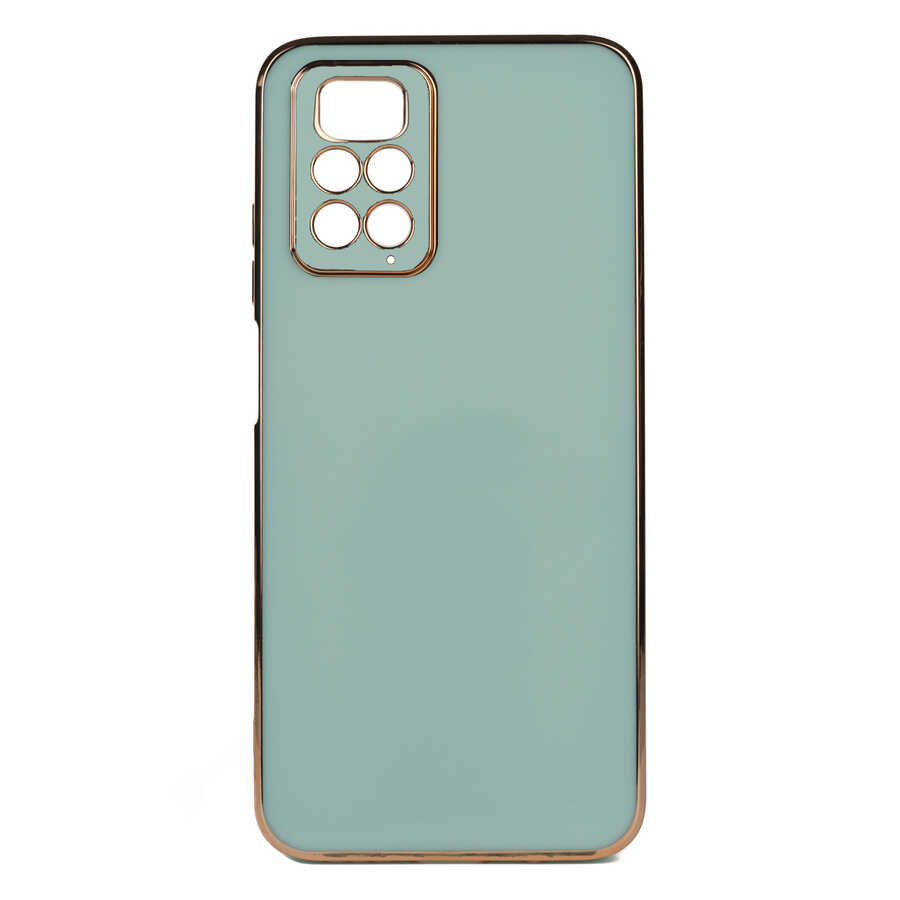 Xiaomi Redmi Note 11 Pro 5G Kılıf NXXA Bark Kapak-Açık Yeşil