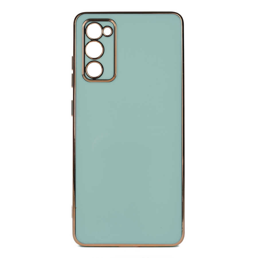 Galaxy A03S Kılıf NXXA Bark Kapak-Açık Yeşil