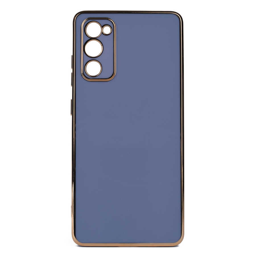 Galaxy A03S Kılıf NXXA Bark Kapak-Mavi Açık