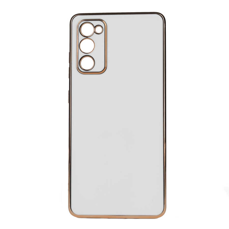 Galaxy A03S Kılıf NXXA Bark Kapak-Beyaz