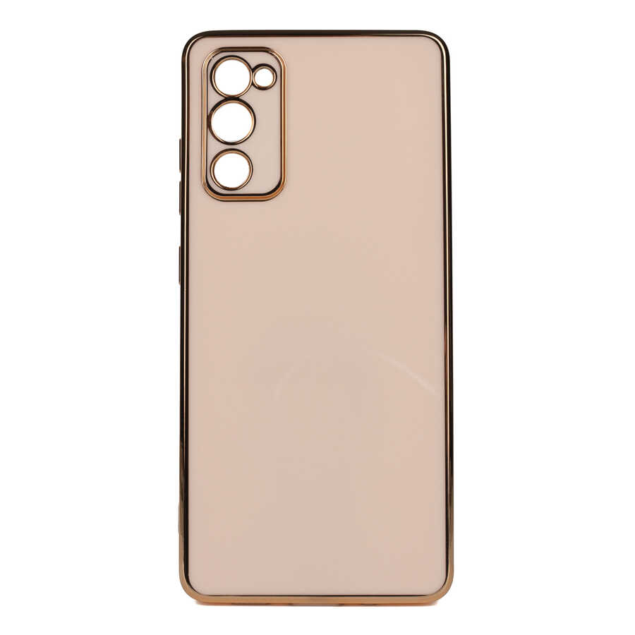 Galaxy A03S Kılıf NXXA Bark Kapak-Rose Gold