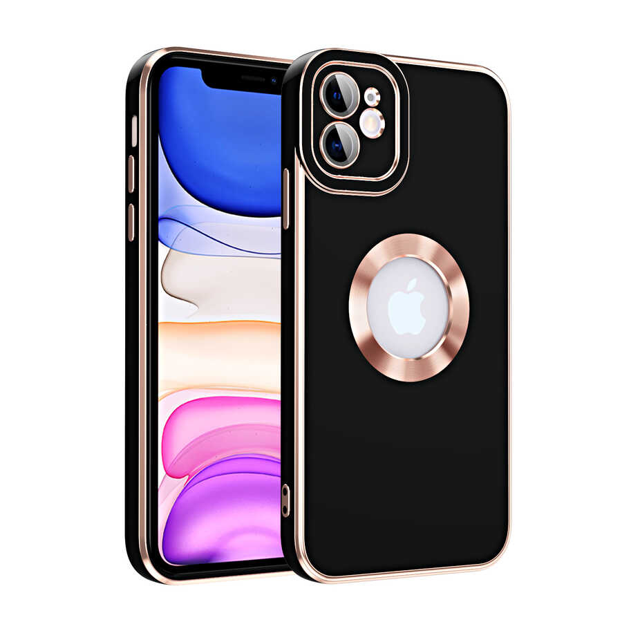 iPhone 12 Uyumlu NXXA Kongo Kapak-Siyah