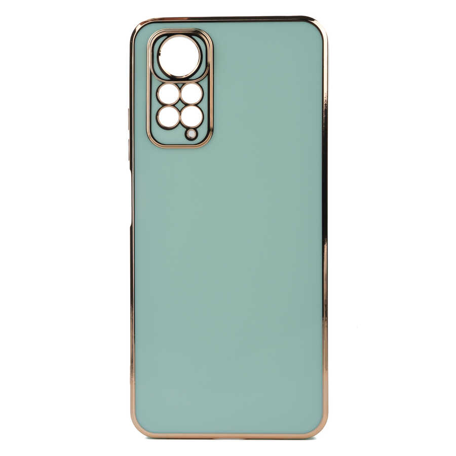 Xiaomi Redmi Note 11 Global Kılıf NXXA Bark Kapak-Açık Yeşil