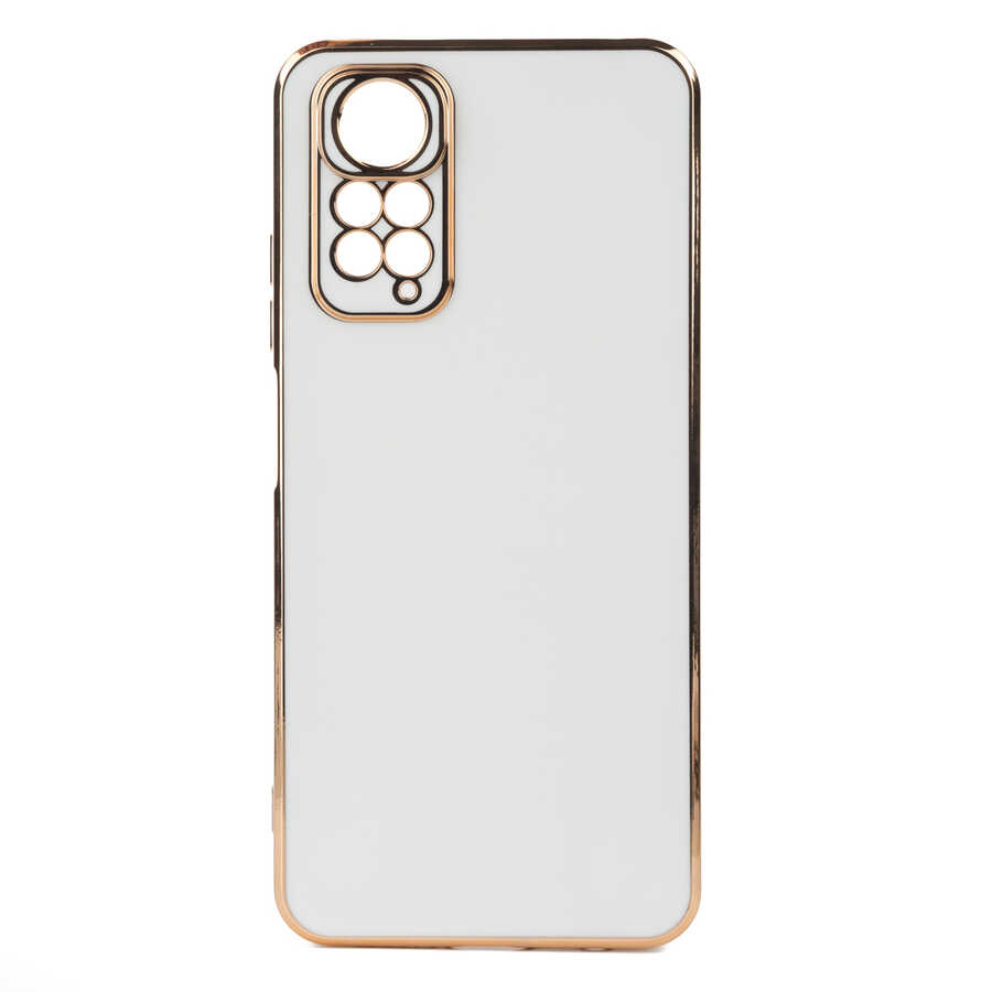 Xiaomi Redmi Note 11 Global Kılıf NXXA Bark Kapak-Beyaz