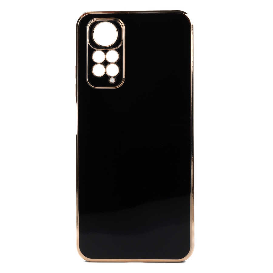 Xiaomi Redmi Note 11 Global Kılıf NXXA Bark Kapak-Siyah