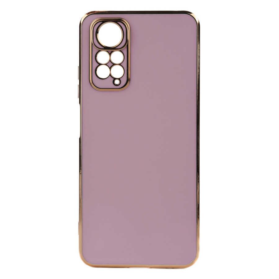 Xiaomi Redmi Note 11S Global Kılıf NXXA Bark Kapak-Mor