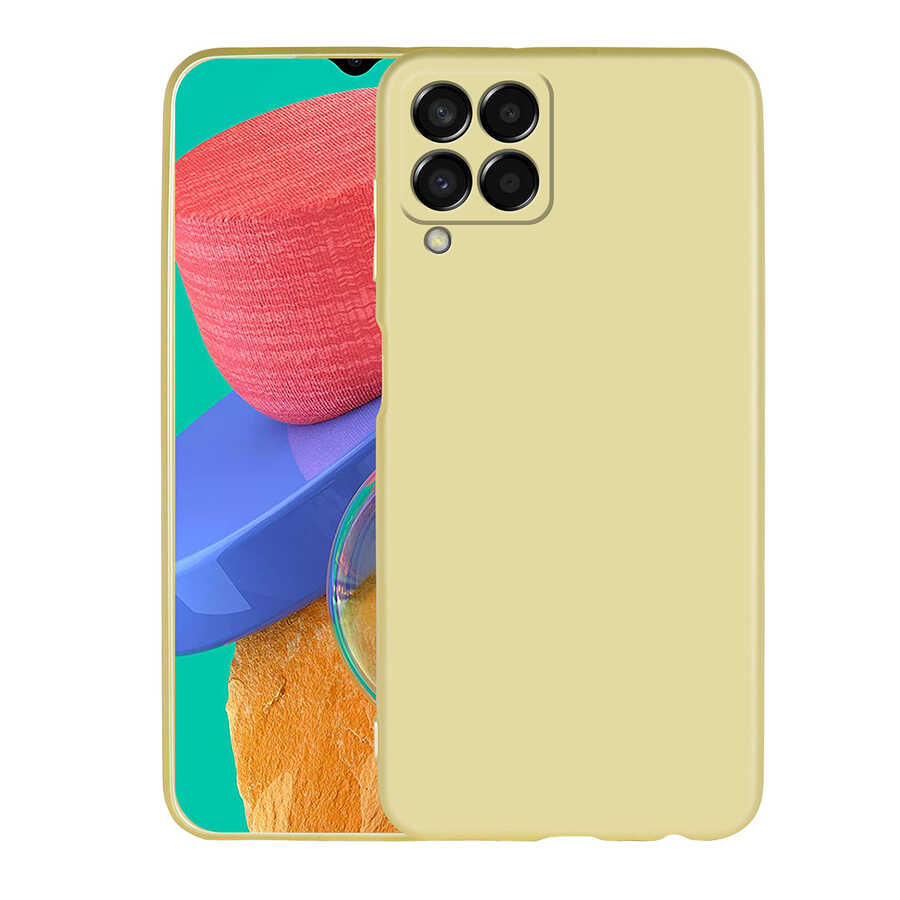 Galaxy M33 Kılıf NXXA Premier Silikon Kapak-Gold